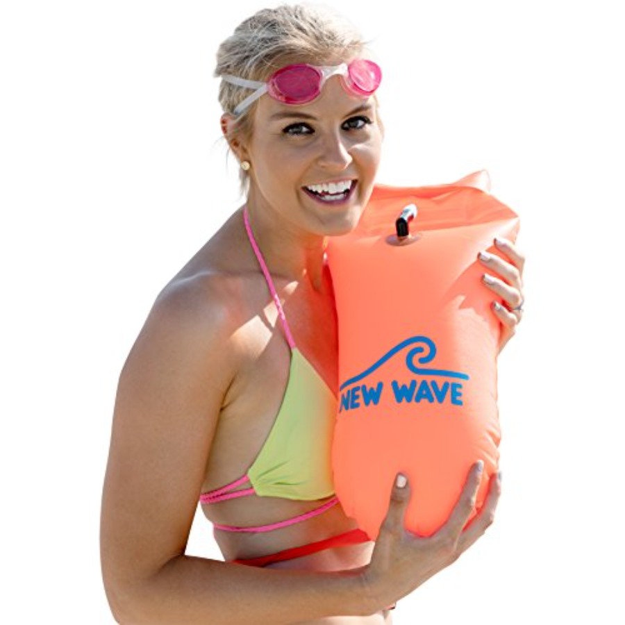 Swim Safety Float and Drybag f - Swim Buoy Open Water reseña y precio
