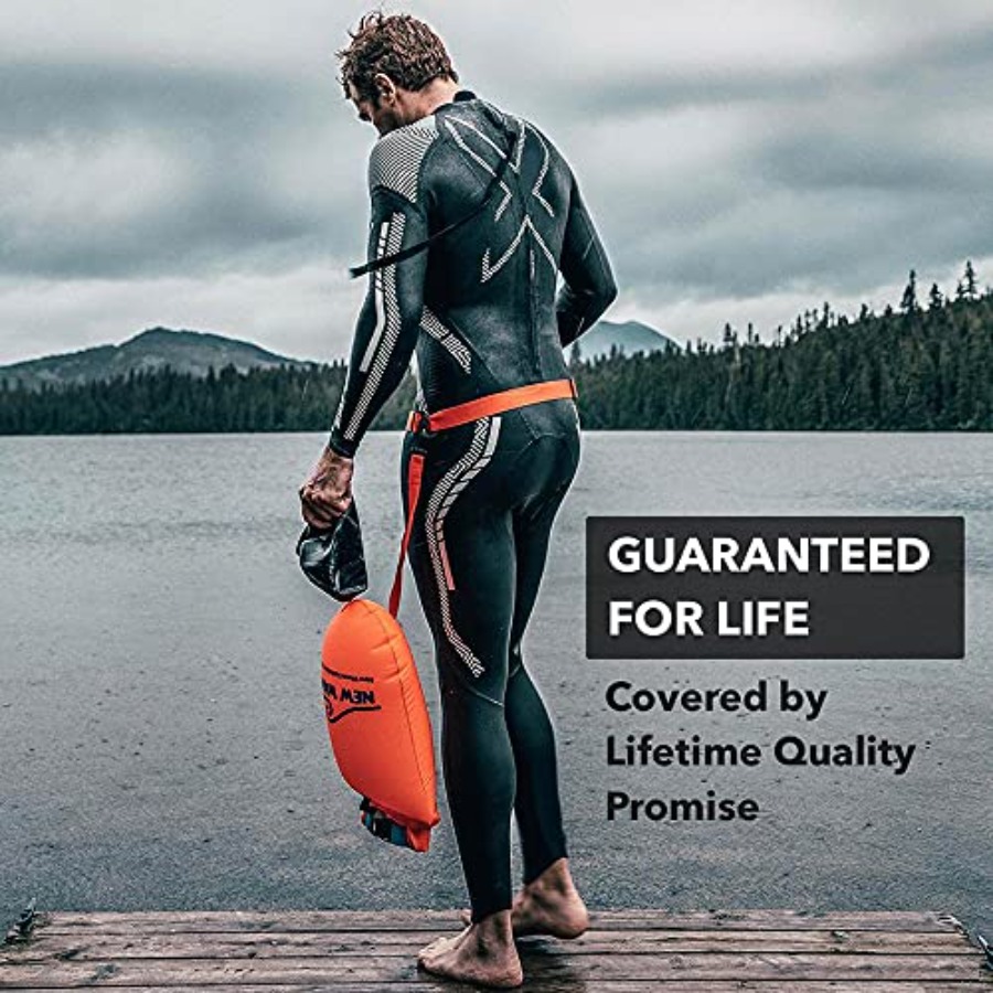 Swim Safety Float and Drybag f - Swim Buoy Open Water reseña y precio