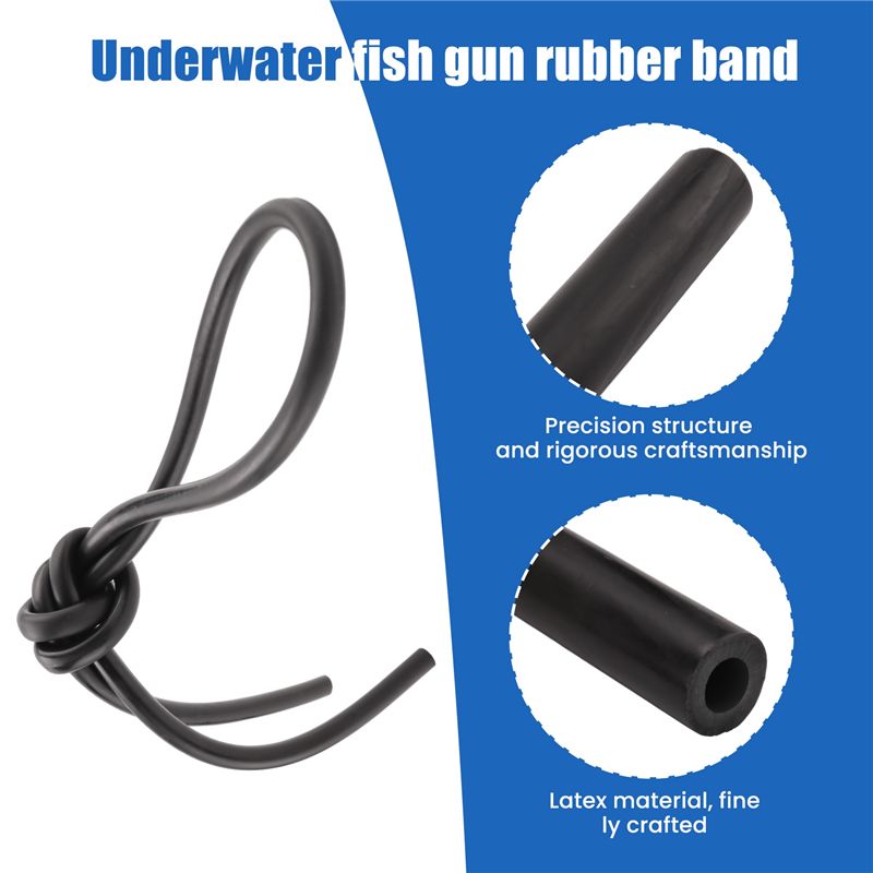 【New User-Coupon!】10X5MM Spear - Speargun Rubber Band reseña y precio