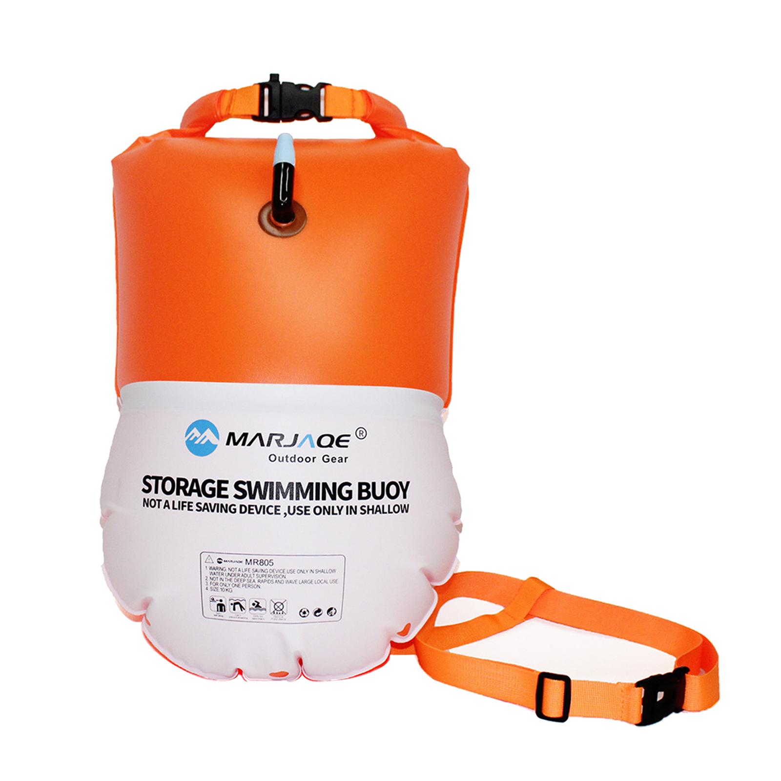 Inflatable Swim Buoy Float Bag - Swim Buoy Open Water reseña y precio
