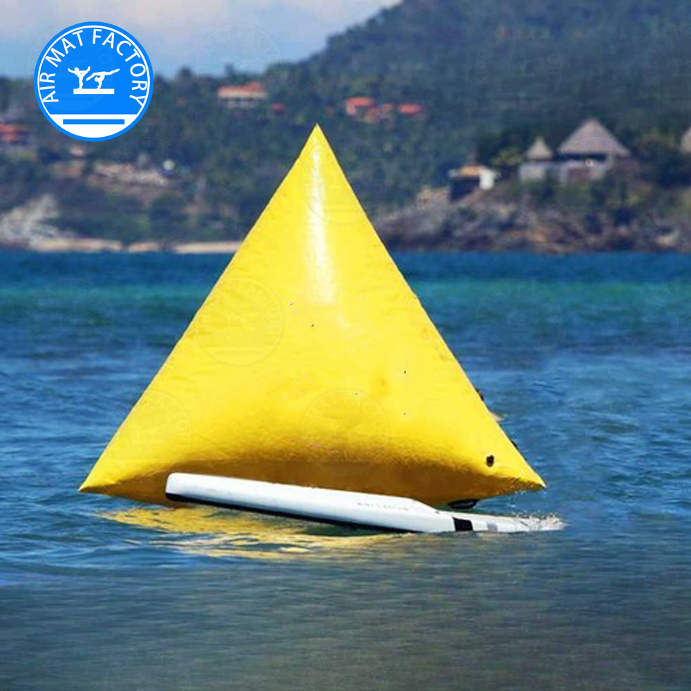 Inflatable Triangular Floating - Swim Buoy Open Water reseña y precio