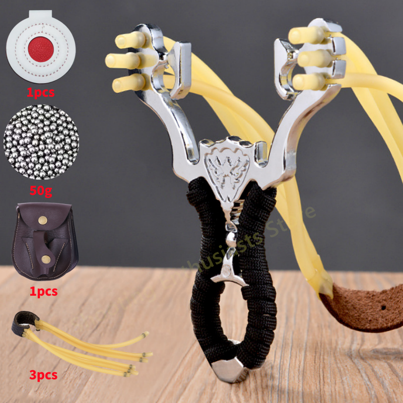 Outdoor Hunting Metal Slingsho - Speargun Rubber Band reseña y precio