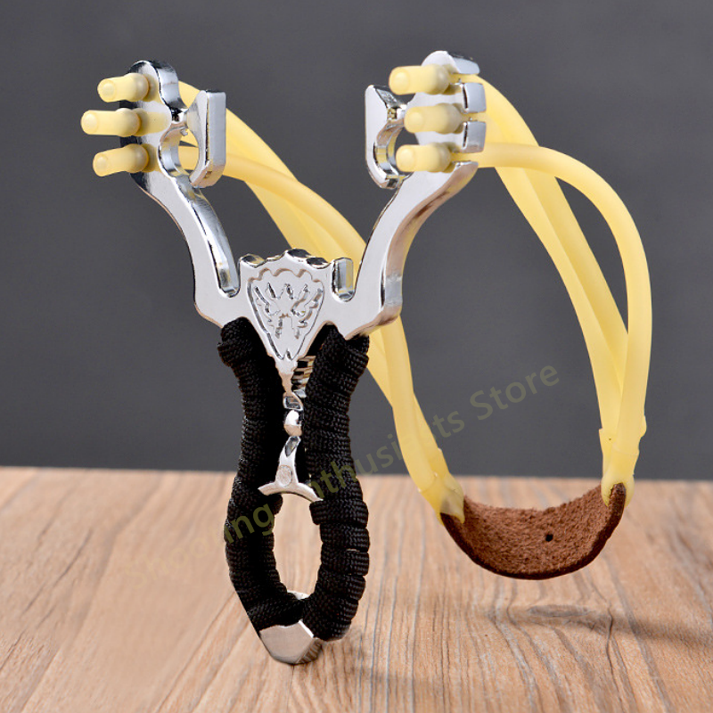 Outdoor Hunting Metal Slingsho - Speargun Rubber Band reseña y precio