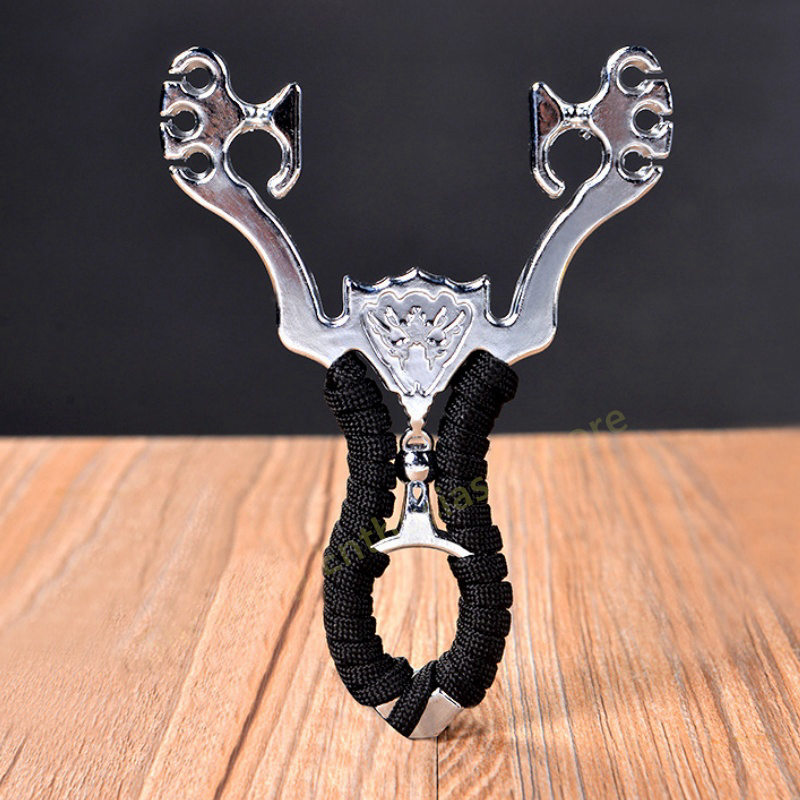 Outdoor Hunting Metal Slingsho - Speargun Rubber Band reseña y precio