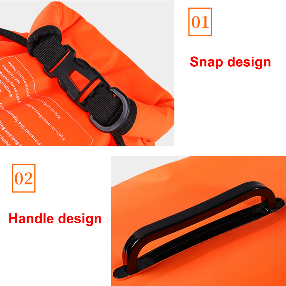 Inflatable Open PVC Swimming B - Swim Buoy Open Water reseña y precio