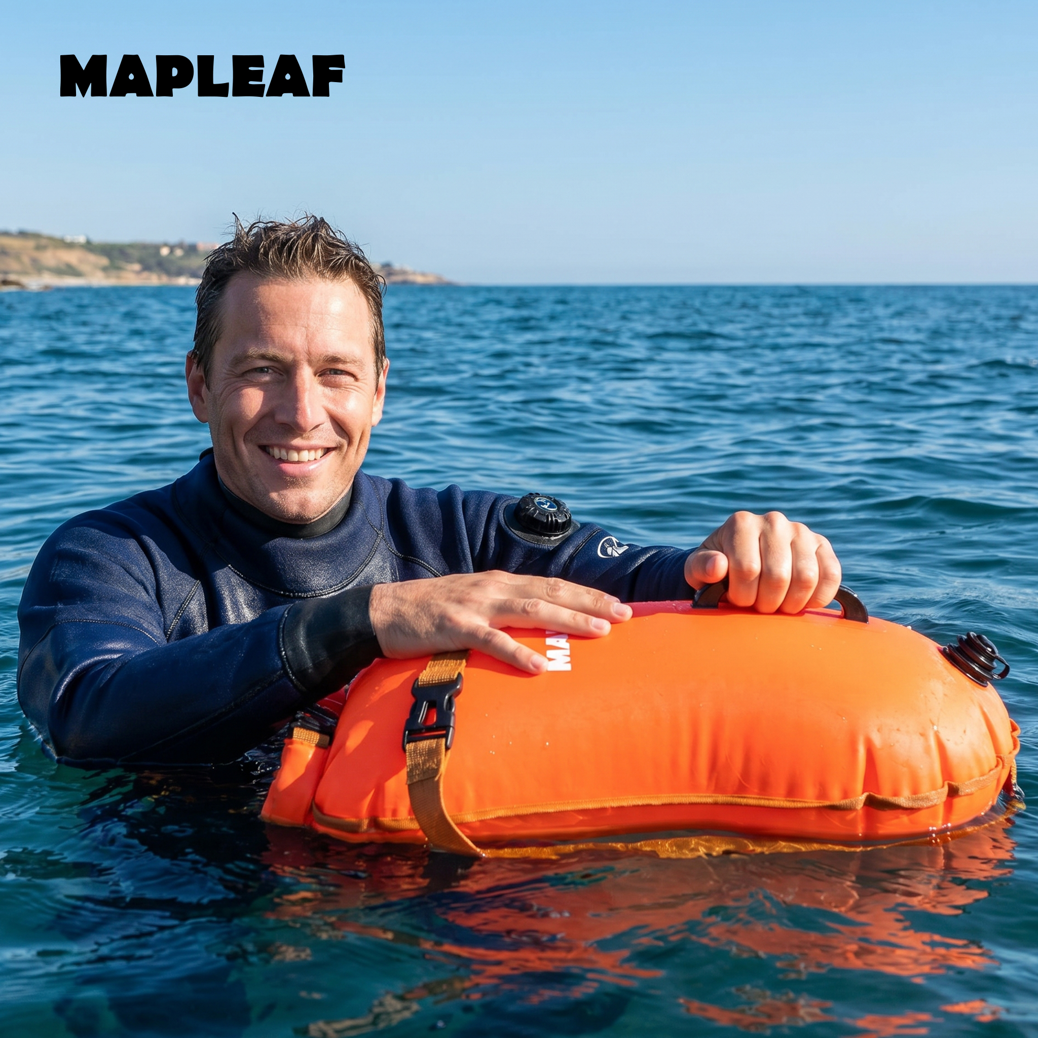 MAPLEAF Swim Buoy Tow Float Sa - Swim Buoy Open Water reseña y precio