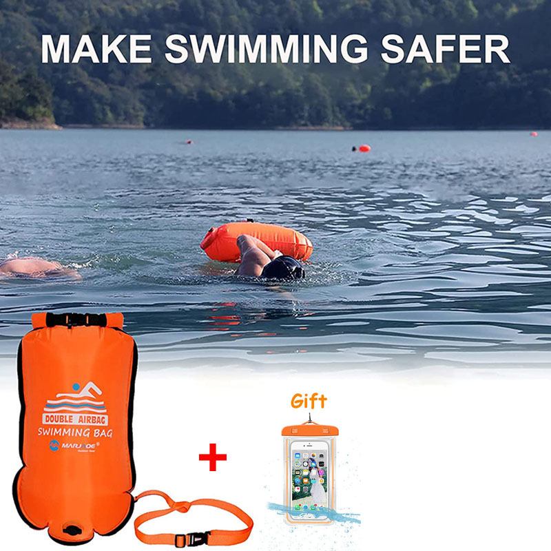 20L Waterproof Inflatable Swim - Swim Buoy Open Water reseña y precio